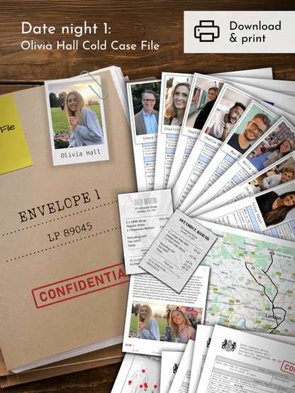 Cold Case File Bundle (3 date nights)
