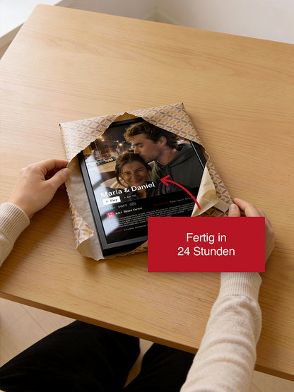 Personalisiertes Netflix-Poster