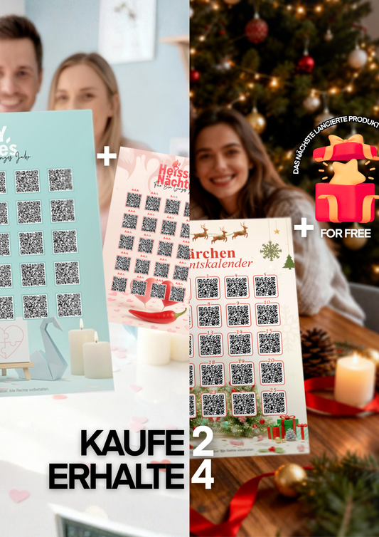 Adventskalender + DIY & Heisse-Dates-Poster (4 FÜR 2 AKTION)